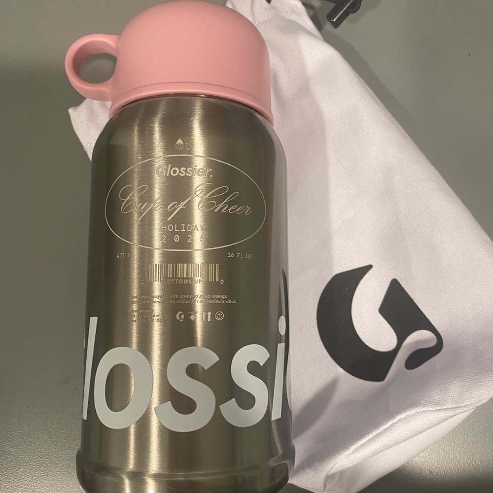 Glossier 2025 holiday tumbler
